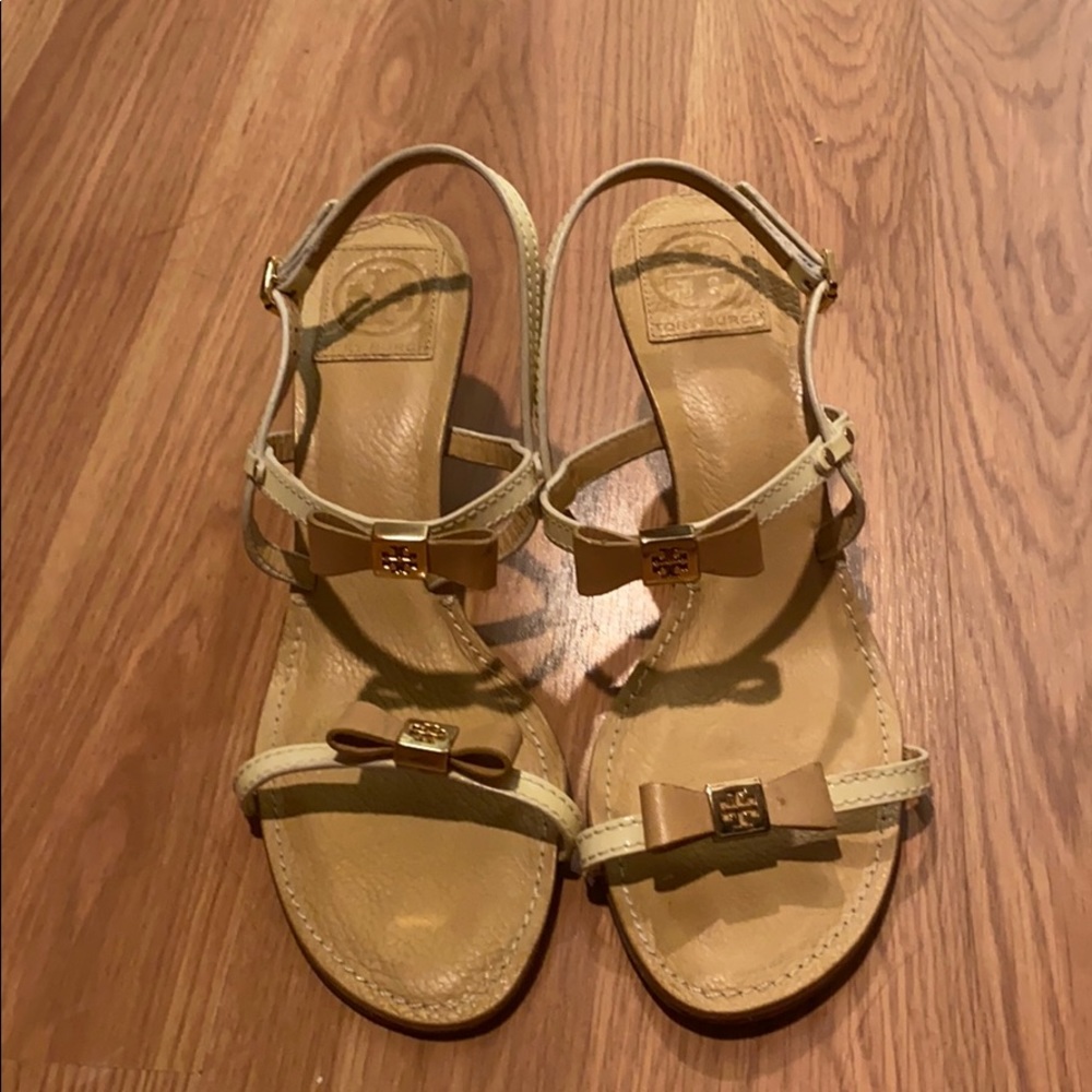 Tory Burch strappy Heels.